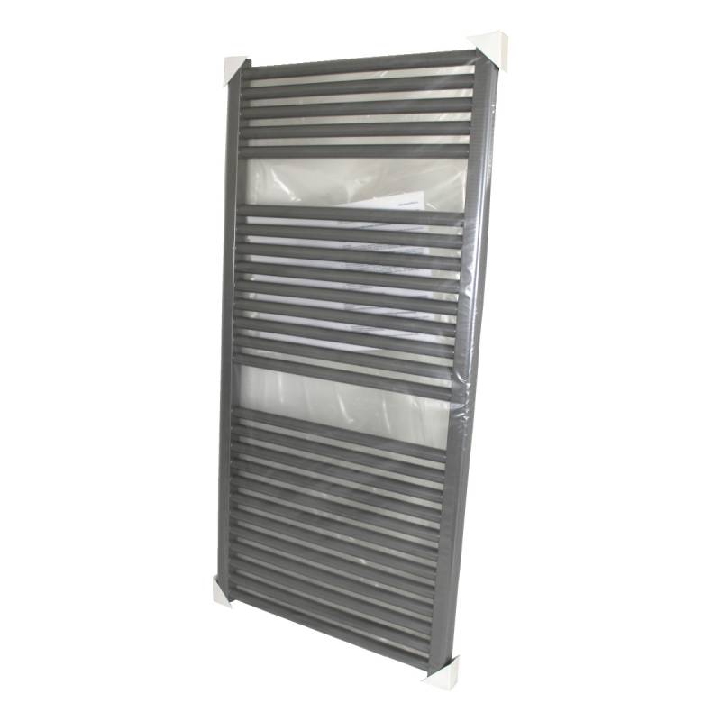 HSK 800122 Line Badheizkörper Wandheizung Seitenanschluss 60 x 121,5 cm silber von HSK