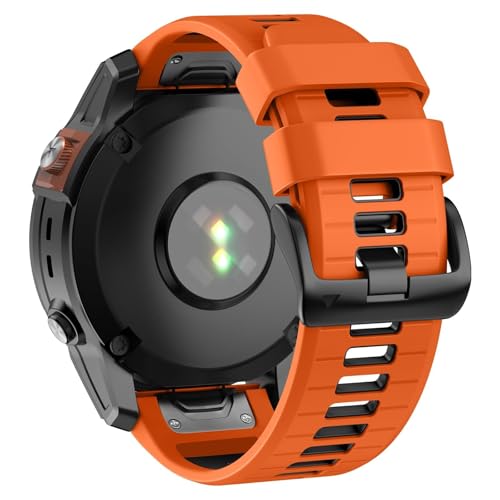 HSPTR 22 mm Uhrenarmband für Garmin Fenix 7 Pro/Fenix 7/Fenix 6/Fenix 6 Pro/Fenix 5/Epix Pro, 47 mm, 22 mm Silikon-QuickFit-Ersatzbänder für Garmin Forerunner 965/955/945/935, Einheitsgröße, Achat HSPTR 22 mm Uhrenarmband für Garmin Fenix 7 Pro/Fenix 7/Fenix 6/Fenix 6 Pro/Fenix 5/Epix Pro, 47 mm, 22 mm Silikon-QuickFit-Ersatzbänder für Garmin Forerunner 965/955/945/935, Einheitsgröße, Achat von HSPTR