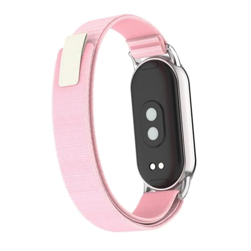 HSPTR Atmungsaktives Nylon-Armband für Xiaomi Mi Band 8 9, Sportarmband, Metallkopfpartikel, Sommer-Ersatzgürtel, Zubehör, For Mi Band 9, Achat von HSPTR