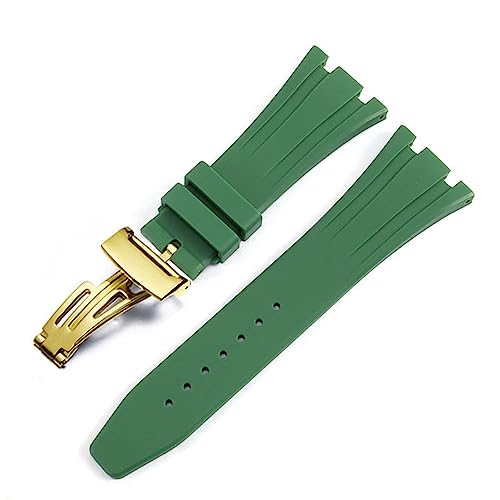 HSPTR Uhrenarmband für AP Royal Oak Offshore 15400/15202/15703, Gummi-Silikon-Uhrenarmband, Zubehör, 27 mm, 28 mm, 27mm, Achat HSPTR Uhrenarmband für AP Royal Oak Offshore 15400/15202/15703, Gummi-Silikon-Uhrenarmband, Zubehör, 27 mm, 28 mm, 27mm, Achat von HSPTR