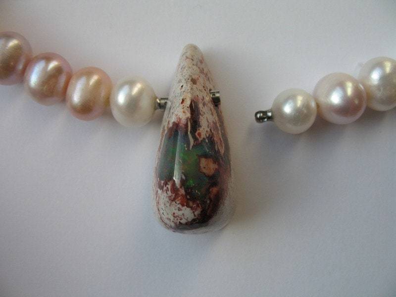 Wechselmechanik Schloss Boulder-Opal von HSSSchmuckSchmiede