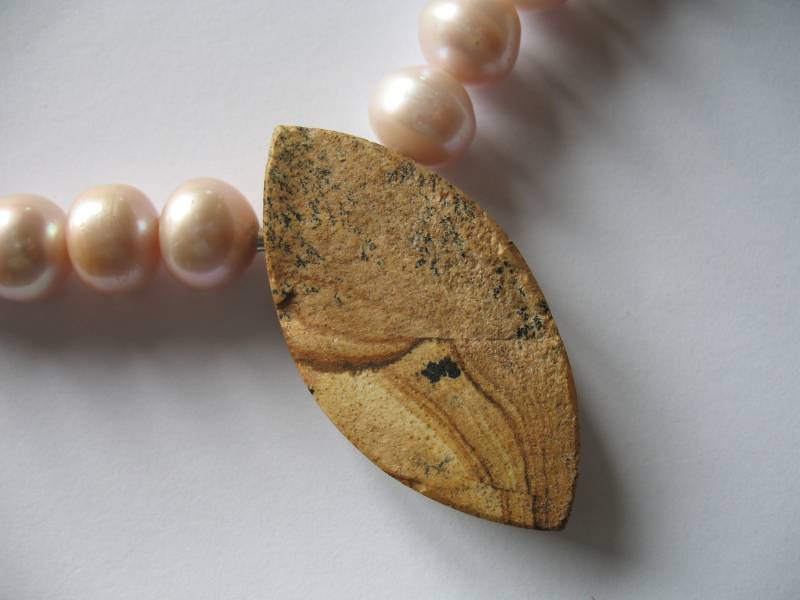 Wechselmechanik Schloss Landschaftsachat Mit Edelstahlmechanik von HSSSchmuckSchmiede