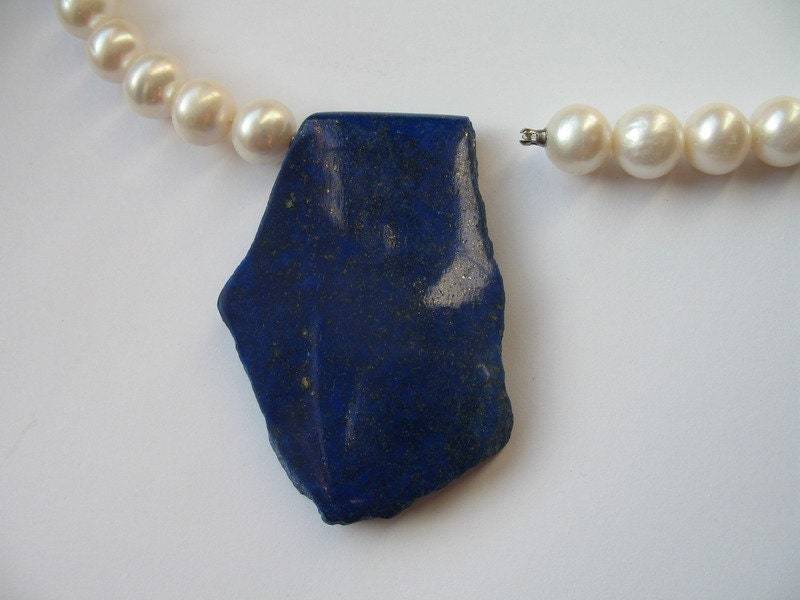 Wechselmechanik Schloß Lapis-Lazuli-Platte von HSSSchmuckSchmiede