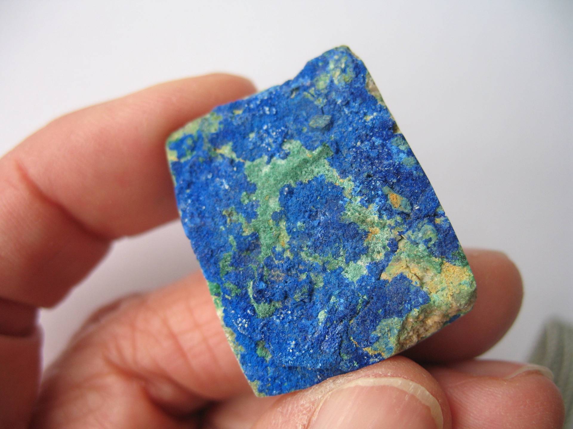 Wechselmechanik Schloss Malachit-Azurit Natur von HSSSchmuckSchmiede