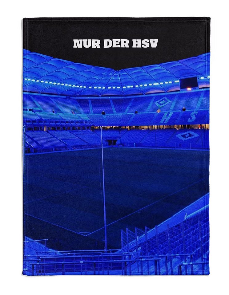 HSV Armband HSV Flanellfleecedecke Stadion von HSV
