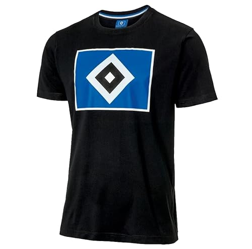 HSV Hamburger SV T-Shirt Logo Schwarz Gr. 2XL von HSV
