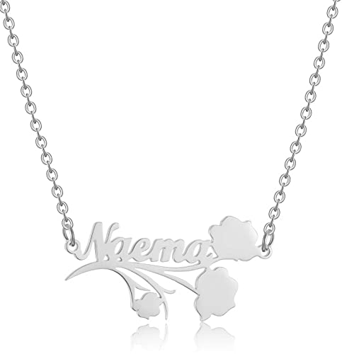 HSWYFCJY Namenskette für Damen, Personalisiert Kette mit Namen, Silber Gold Roségold Namen Kette Halskette Schmuck für Frauen HSWYFCJY Namenskette für Damen, Personalisiert Kette mit Namen, Silber Gold Roségold Namen Kette Halskette Schmuck für Frauen von HSWYFCJY