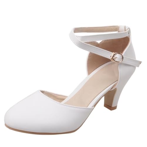 HSyc JRX Geschlossen Pumps mit Kleiner Absatz und Riemchen Damen Schuhe 41.5 HSyc JRX Geschlossen Pumps mit Kleiner Absatz und Riemchen Damen Schuhe 41.5 von HSyc JRX