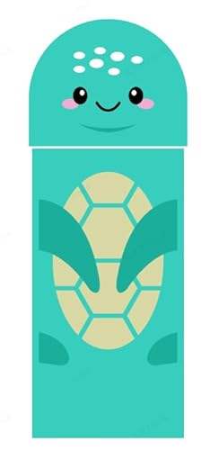 HTGWCG 2-in-1 Weiche Silikontasche - Kawaii Federmäppchen - mäppchen, Federmäppchen, Stand Up Federmäppchen, Tier Stifthalter, Stifthalter Bleistifttasche Mädchen Junge Halloween Christmas (F) von HTGWCG