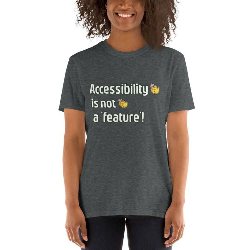 Die Erreichbarkeit Ist Nicht... Von Billy Gregory - Kurzärmeliges Unisex T-Shirt von HTMLZ