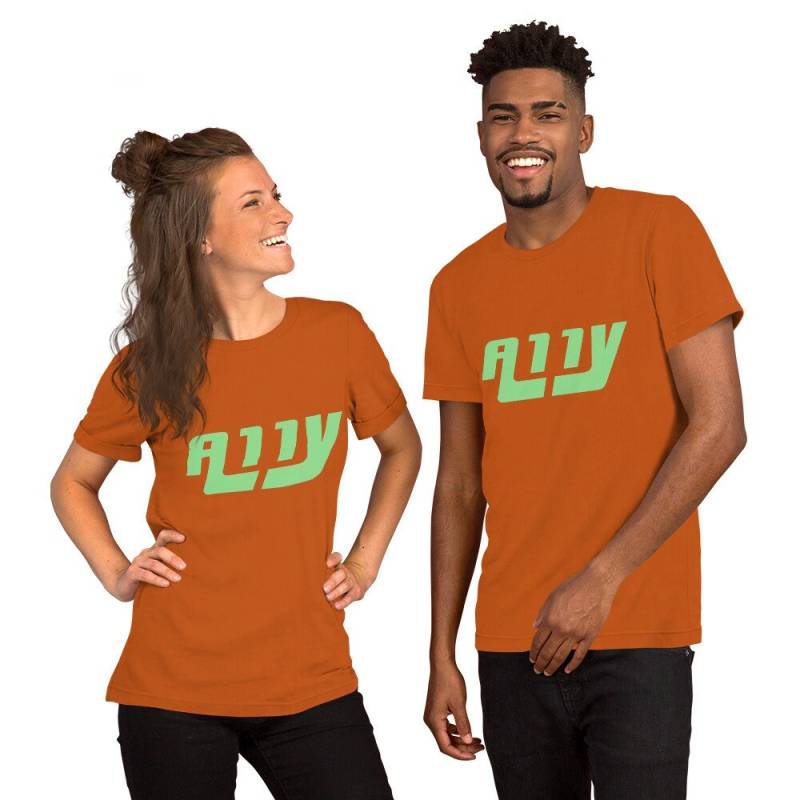 Funky A11Y - Kurzärmeliges Unisex T-Shirt von HTMLZ