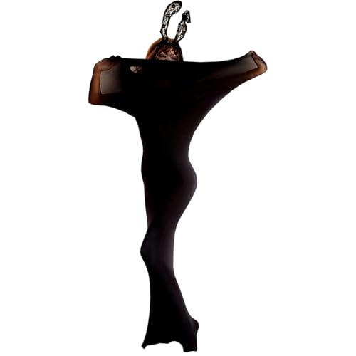 HTRUIYATY Bodystocking Damen GanzköRper Strumpfhosen UltradüNner Nylon Bodystocking Strumpfhose Bodysuit Women GanzköRper von HTRUIYATY