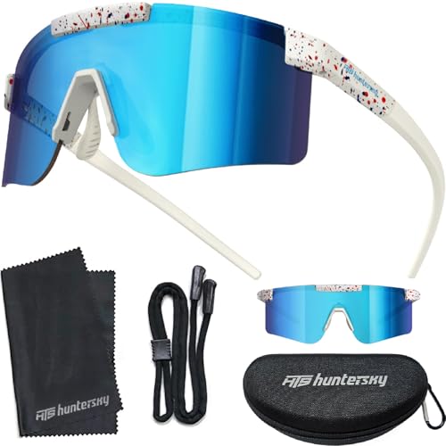 HTS HUNTERSKY Z87 Kleine UV400 Baseball-Sonnenbrille für Jugendliche, Kinder, Damen – F317D Sportbrille für Laufen, Radfahren, Outdoor HTS HUNTERSKY Z87 Kleine UV400 Baseball-Sonnenbrille für Jugendliche, Kinder, Damen – F317D Sportbrille für Laufen, Radfahren, Outdoor von HTS HUNTERSKY