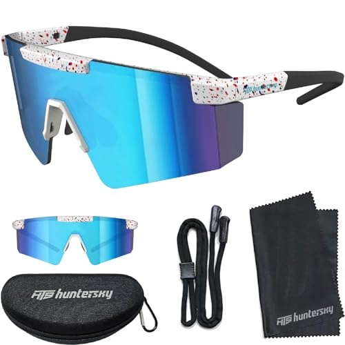 HTS HUNTERSKY Z87 UV400 Modische Sonnenbrille für Herren und Damen, Laufen, Radfahren, Baseball, Outdoor-Sportbrille F31UA HTS HUNTERSKY Z87 UV400 Modische Sonnenbrille für Herren und Damen, Laufen, Radfahren, Baseball, Outdoor-Sportbrille F31UA von HTS HUNTERSKY