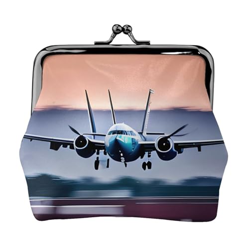 Fly Airplane Damen Leichte Geldbörse Exquisite Wasserdichte Kleine Tasche für Münzen Karten von HTTUP