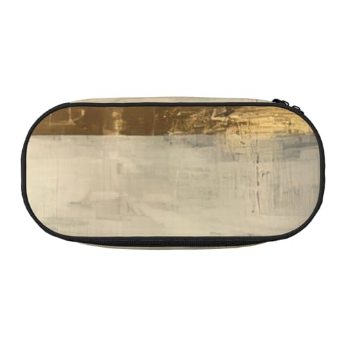 HTTUP Federmäppchen mit Reißverschluss, stilvoll, einzigartig, großes Fassungsvermögen, Unisex, mit Reißverschluss, Büro, Reisen, Make-up, Aufbewahrung von HTTUP