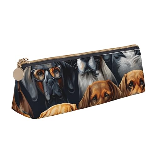 HTTUP - Federmappe, kurzhaariges deutsches Zeiger-Design, große Kapazität, dreieckige Stifttasche, Make-up-Tasche HTTUP - Federmappe, kurzhaariges deutsches Zeiger-Design, große Kapazität, dreieckige Stifttasche, Make-up-Tasche von HTTUP