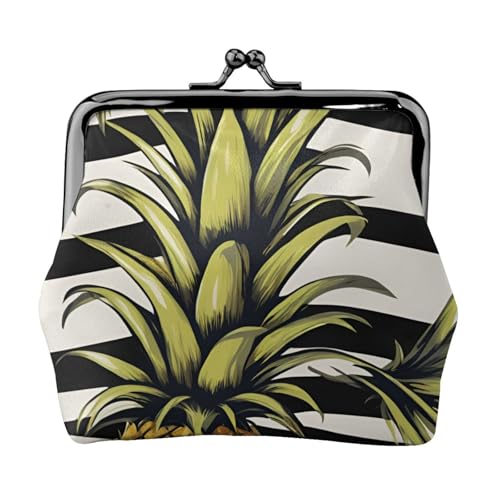 Leichte Ananas-Geldbörse für Damen, exquisite kleine wasserdichte Tasche für Münzen und Karten von HTTUP