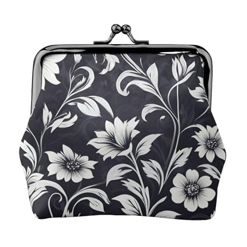 Leichte Damen-Münzgeldbörse mit Blumenmuster, exquisit, wasserdicht, kleine Tasche für Münzen, Karten von HTTUP