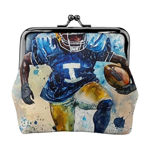 Leichte Geldbörse mit sportlichem Balldruck für Damen, exquisit, wasserdicht, kleine Münztasche, Kartentasche von HTTUP