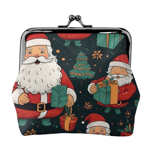 Merry Christmas Printed Lightweight Women Exquisite Wasserdichte Kleine Münztasche Kartenhalter von HTTUP