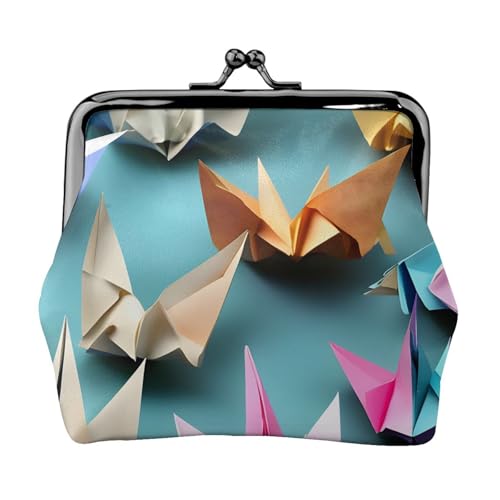 origami Damen Portemonnaie aus leichtem Papier, exquisit, wasserdicht, kleine Münztasche, Kartentasche von HTTUP