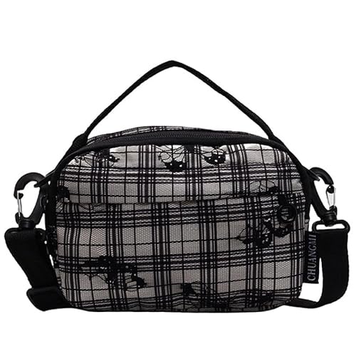 HTU Crossbody Bag Designer Schulterbetrieb kleine Handtasche for Frauen Reisen (schwarz) von HTU