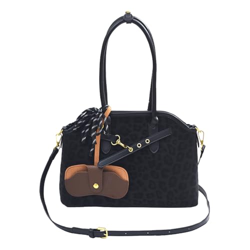 HTU Großkapazität Crossbody -Taschen mit langem Riemen for Partyurlaub (schwarz) von HTU