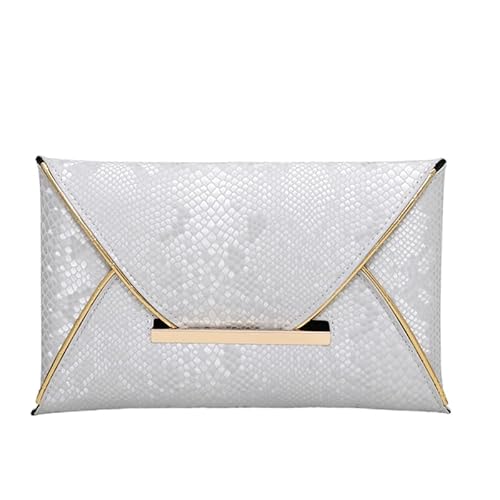 HTU Umschlag Kupplung Frauen Clutch -Tasche for Hochzeitsfeier und Abendveranstaltungen (Kaffee) von HTU