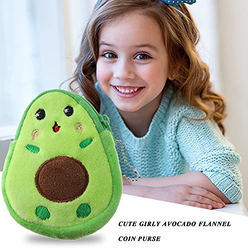 Mode Frauen Avocado Form Mini Geldbörse Hängen Anhänger Casual Damen Mädchen Nette Kleine Geldbörse von HTU
