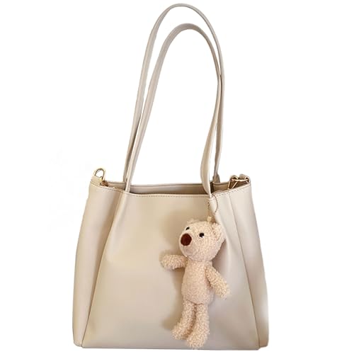 PU Leder Umhängetasche Korean Styles Umhängetasche for tägliche Reise (weiß) von HTU