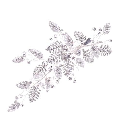 Braut Haarschmuck Braut Strass Haarspangen Haarkristall Clip Hochzeit Kopfbedeckung von HTYHZIMS