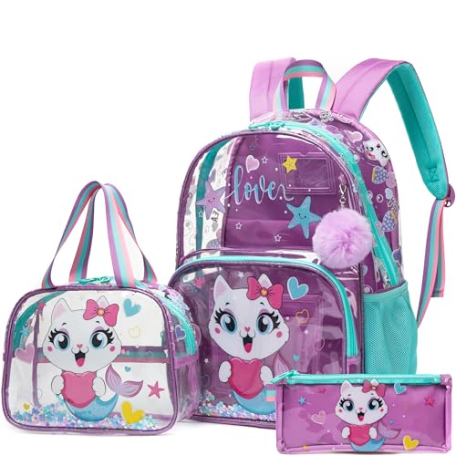 HTgroce Schulranzen Kinderrucksack Rucksack Mädchen Schulrucksack Schulranzen Mädchen 3. klasse von HTgroce