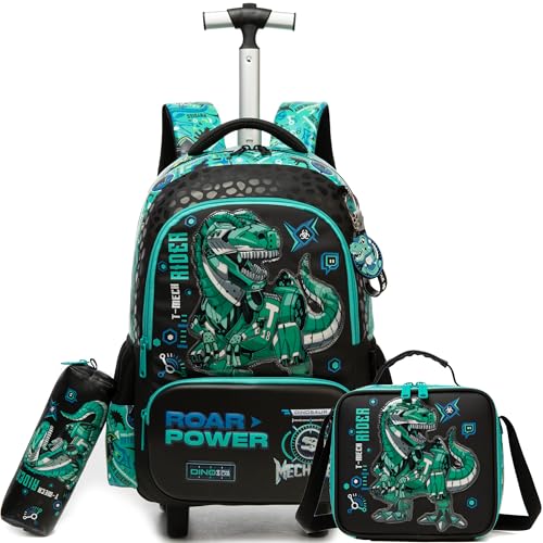 HTgroce Schulranzen mit Rollen, Rucksack mit Trolley für Kinder, Rucksack Trolley die erste Klasse HTgroce Schulranzen mit Rollen, Rucksack mit Trolley für Kinder, Rucksack Trolley die erste Klasse von HTgroce