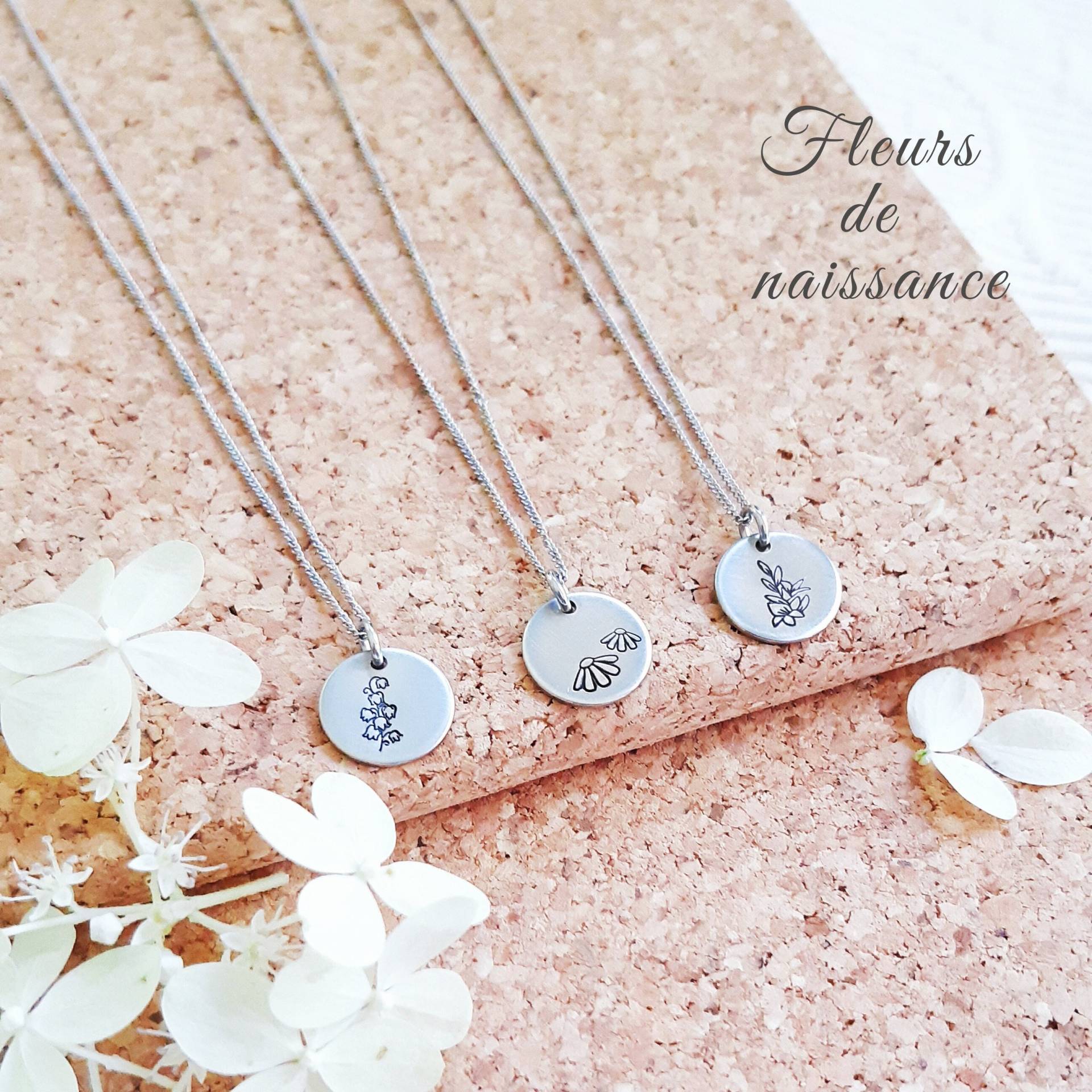 Geburtsblume, Frauenkette, Blume Des Monats, Minimalismus, Frauengeschenk, 10 Mm, Edelstahl, Handarbeit, Teenager-Mädchen-Geschenk, Htc+Emie Geburtsblume, Frauenkette, Blume Des Monats, Minimalismus, Frauengeschenk, 10 Mm, Edelstahl, Handarbeit, Teenager-Mädchen-Geschenk, Htc+Emie von HTrottierCreative
