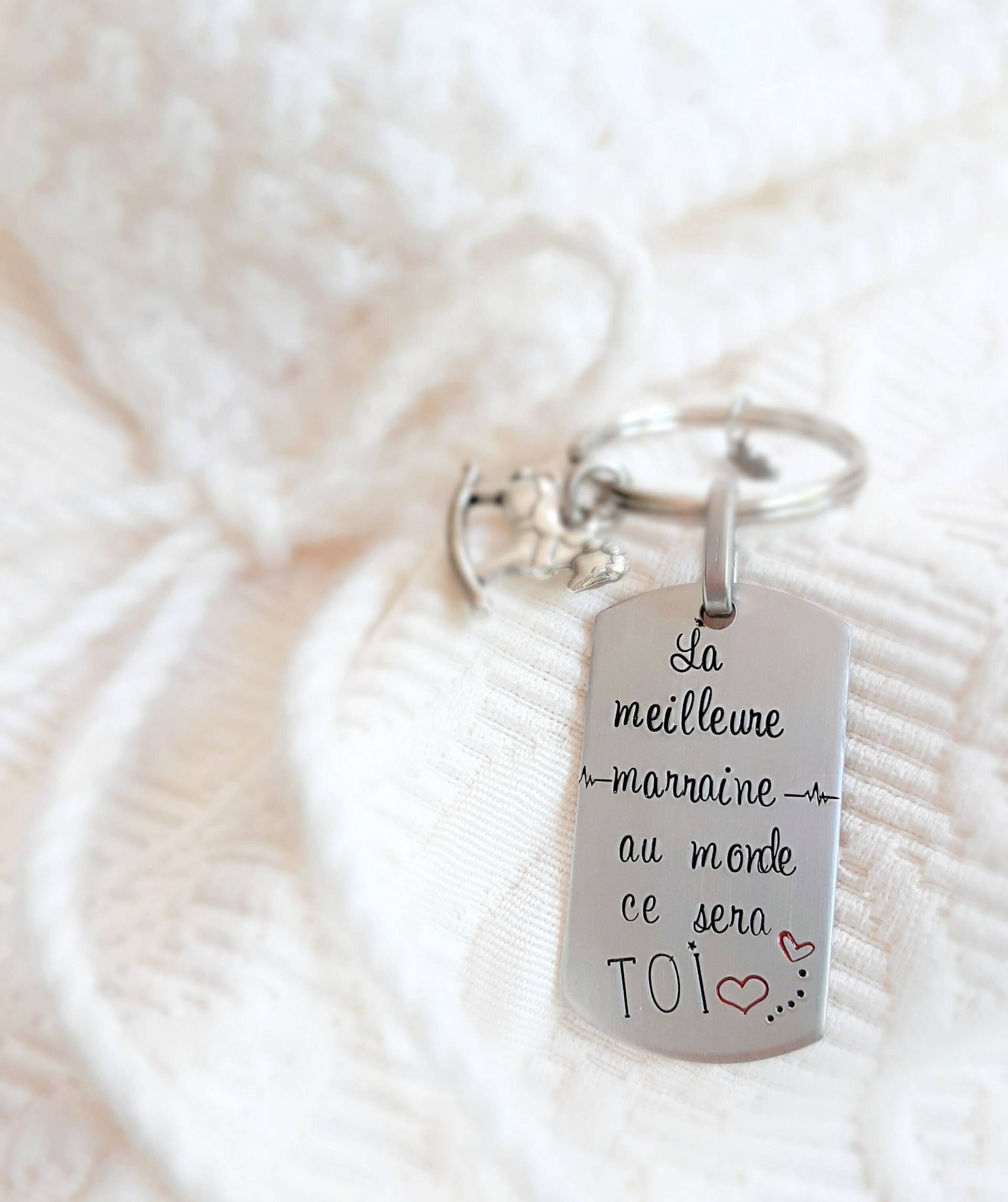 Patenwunsch, Beste Patin, Willst Du Meine Patin Werden, Taufe, Patenandenken, Originalwunsch, Schlüsselanhänger, Geburt, Geschenk von HTrottierCreative