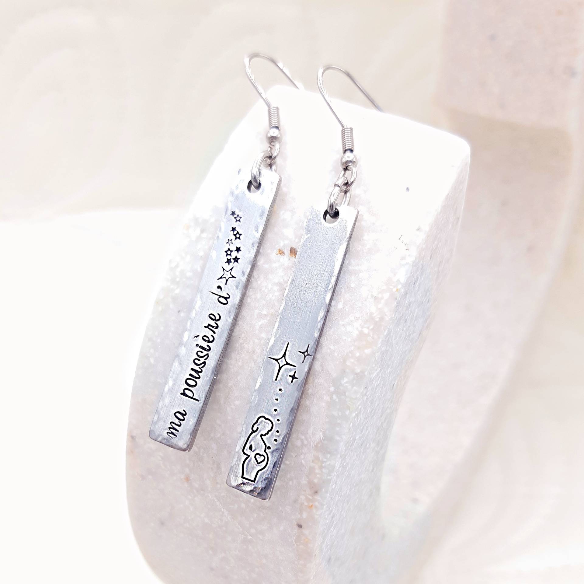 Perinataler Trauerfall, Elterlicher Ohrringe, Tribut, Mamange, Babyverlust, Rainbow Mom, Traurigkeit, Souvenir, Star, Htc, Tod von HTrottierCreative