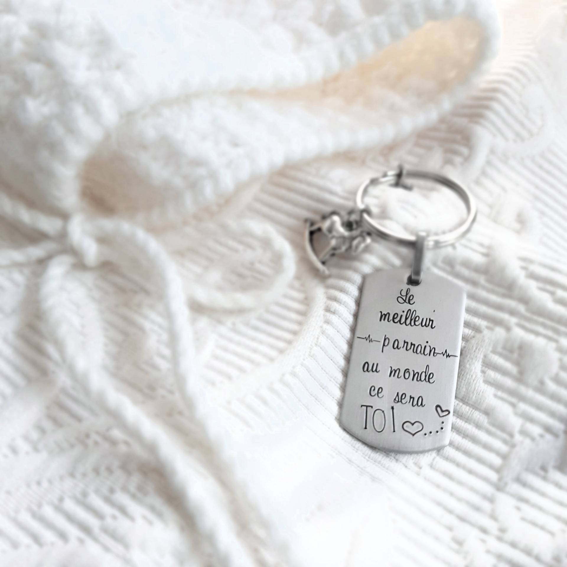 Willst Du Mein Pate Sein, Patenwunsch, Zukünftiger Pate, Taufe, Patenandenken, Originalwunsch, Schlüsselanhänger, Geburt von HTrottierCreative