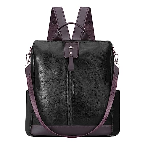 HUA ANGEL Elegant Anti Diebstahl Rucksack Damen Klein Cityrucksack Wasserdicht Leder Handtaschen Rucksack 2 In 1 Vintage Schultertasche Damen Mittelgroß FüR Arbeits Sport Alltag Reise HUA ANGEL Elegant Anti Diebstahl Rucksack Damen Klein Cityrucksack Wasserdicht Leder Handtaschen Rucksack 2 In 1 Vintage Schultertasche Damen Mittelgroß FüR Arbeits Sport Alltag Reise von HUA ANGEL