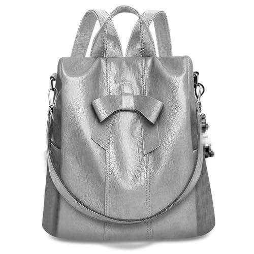 HUA ANGEL Kleiner Anti-Diebstahl Damen Rucksack Taschenrucksack 2in1 Damen Leder Moderne Rucksäcke für City Arbeit Alltag und Reisen HUA ANGEL Kleiner Anti-Diebstahl Damen Rucksack Taschenrucksack 2in1 Damen Leder Moderne Rucksäcke für City Arbeit Alltag und Reisen von HUA ANGEL