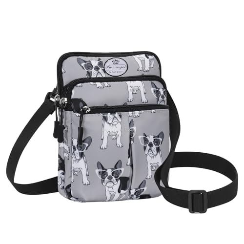 HUA ANGEL Mini Umhängetaschen kleine Handytaschen für Damen und Herren Sport Bauchtasche stylish hüfttasche mit Reißverschluss wasserdicht Stoff Gürteltasche mit vielen Fächern Für Reisen von HUA ANGEL