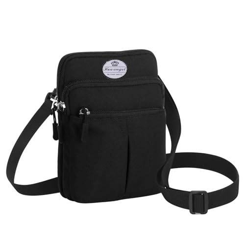 HUA ANGEL Mini Umhängetaschen kleine Handytaschen für Damen und Herren Sport Bauchtasche stylish hüfttasche mit Reißverschluss wasserdicht Stoff Gürteltasche mit vielen Fächern Für Reisen HUA ANGEL Mini Umhängetaschen kleine Handytaschen für Damen und Herren Sport Bauchtasche stylish hüfttasche mit Reißverschluss wasserdicht Stoff Gürteltasche mit vielen Fächern Für Reisen von HUA ANGEL