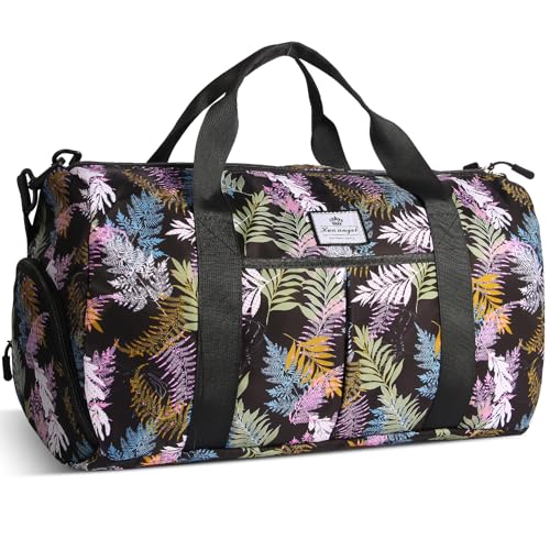 HUA ANGEL Sporttasche Herren Damen Gym Bag mit Schuhfach & Nassfach 25L wasserdichte Duffel Bag Leichte Tasche für Reise Fitness Schwimmen Training Weekender Fußball Yoga Sauna HUA ANGEL Sporttasche Herren Damen Gym Bag mit Schuhfach & Nassfach 25L wasserdichte Duffel Bag Leichte Tasche für Reise Fitness Schwimmen Training Weekender Fußball Yoga Sauna von HUA ANGEL