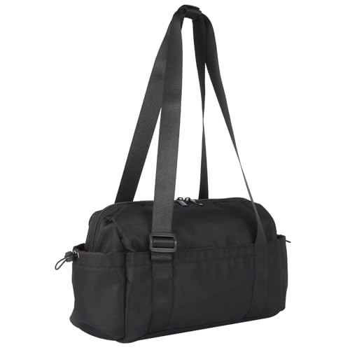 HUA ANGEL Sporttasche Klein Leicht Mini Turntasche Damen mit Nassfach Stoff Handtasche Stadt Mädchen mit Mehrere Taschen für Schwimmen Fitness Yoga Trainings Strand Tanzen von HUA ANGEL