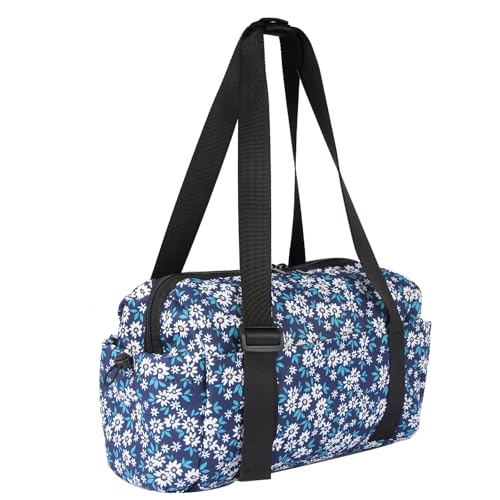 HUA ANGEL Sporttasche Klein Leicht Mini Turntasche Damen mit Nassfach Stoff Handtasche Stadt Mädchen mit Mehrere Taschen für Schwimmen Fitness Yoga Trainings Strand Tanzen von HUA ANGEL