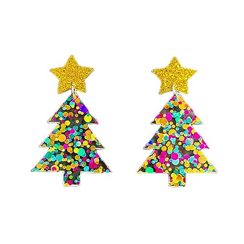 1pair Weihnachtsbaum Pailletten Ohrringe Mehrfarbige Regenbogenohrringe Geburtstagsurlaub Weihnachtsgeschenke Für Frauen Mädchen 1pair Weihnachtsbaum Pailletten Ohrringe Mehrfarbige Regenbogenohrringe Geburtstagsurlaub Weihnachtsgeschenke Für Frauen Mädchen von HUAANYA