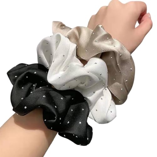 HUAANYA 3pcs Stilvolle Verrückungen Mit Funkelnden Strasssteinen Sanfte Haarbindungen Für Tägliche Styling Und Spezialanlässe Mit Strasssteinen Mit Strasssteinen HUAANYA 3pcs Stilvolle Verrückungen Mit Funkelnden Strasssteinen Sanfte Haarbindungen Für Tägliche Styling Und Spezialanlässe Mit Strasssteinen Mit Strasssteinen von HUAANYA