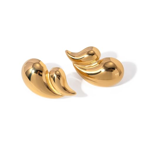 Geometrische Tröpfchen Ohrringe Ohrschmuck Schmuck Wasser Tropfen Ohrringe Einzigartige Ohrhänger Geschenk Für Modeliebhaber von HUAANYA