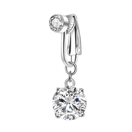 HUAANYA Bequem Kein Durchdringender Bauchnabel Clip Stilvolle Ringe Frauen Körperschmuck Mode Accessoire Für Partys HUAANYA Bequem Kein Durchdringender Bauchnabel Clip Stilvolle Ringe Frauen Körperschmuck Mode Accessoire Für Partys von HUAANYA