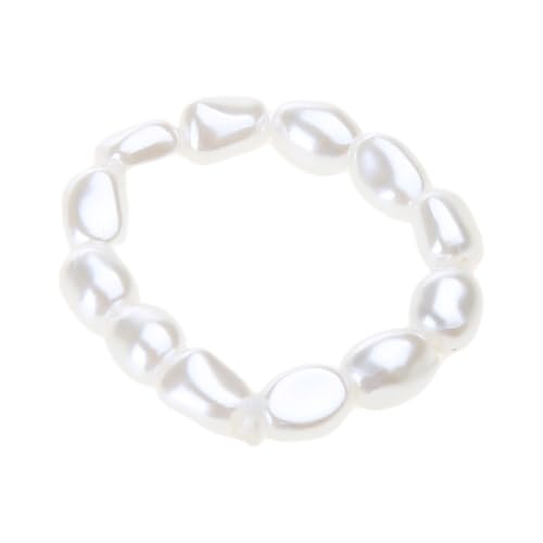 HUAANYA Perle Stretch Perlen Elastizität Ästhetische Ringe Stapelbare Adrette Schmuck Geschenk Niedliche Ringe Für Teenager Mädchen Ihr HUAANYA Perle Stretch Perlen Elastizität Ästhetische Ringe Stapelbare Adrette Schmuck Geschenk Niedliche Ringe Für Teenager Mädchen Ihr von HUAANYA